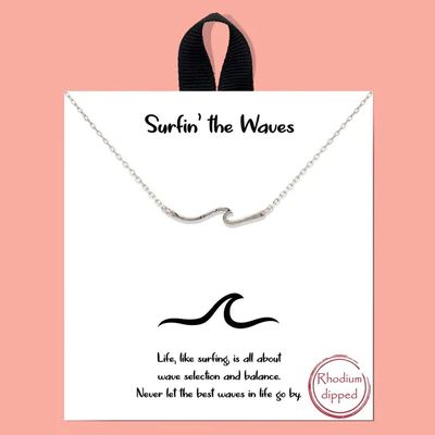 Wave Dainty Necklace