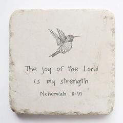 Nehemiah 8:10 Scripture Stone