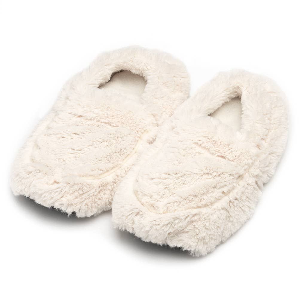 Assorted Warmies Slippers, Color: Cream
