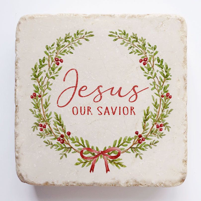 Jesus Our Savior Stone