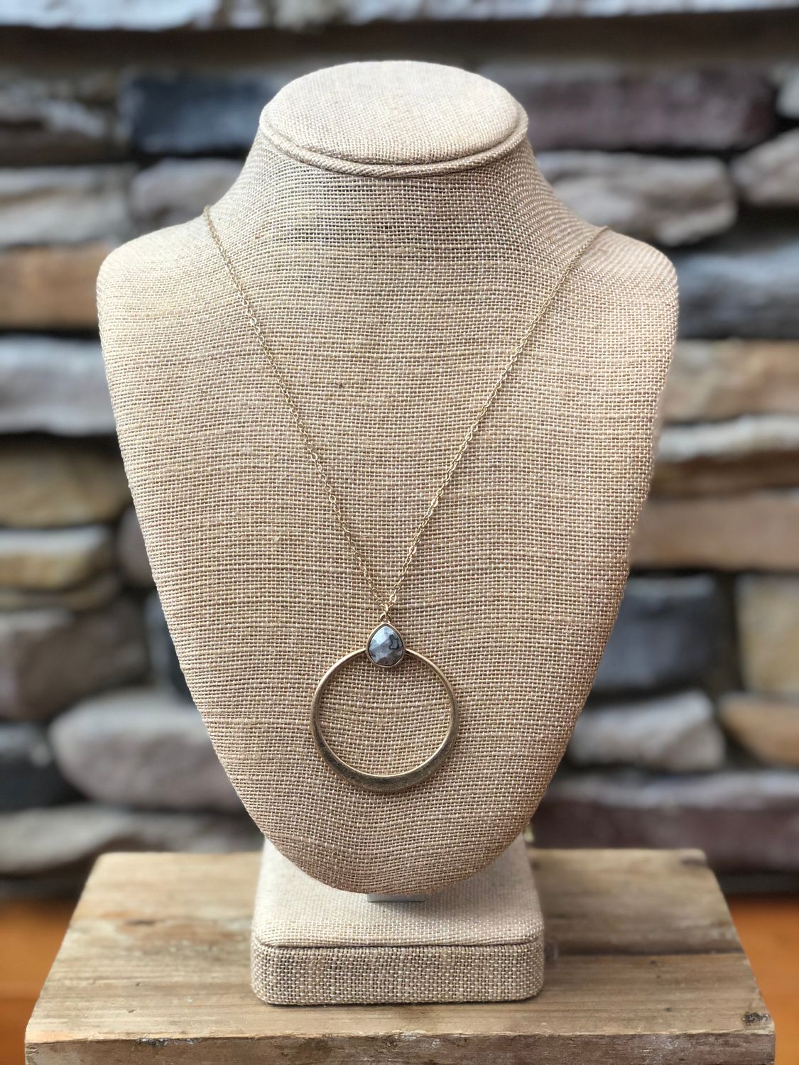 Lovely Lucy Necklace, Style: Crazy Jasper