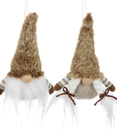 Gnome Couple Ornaments