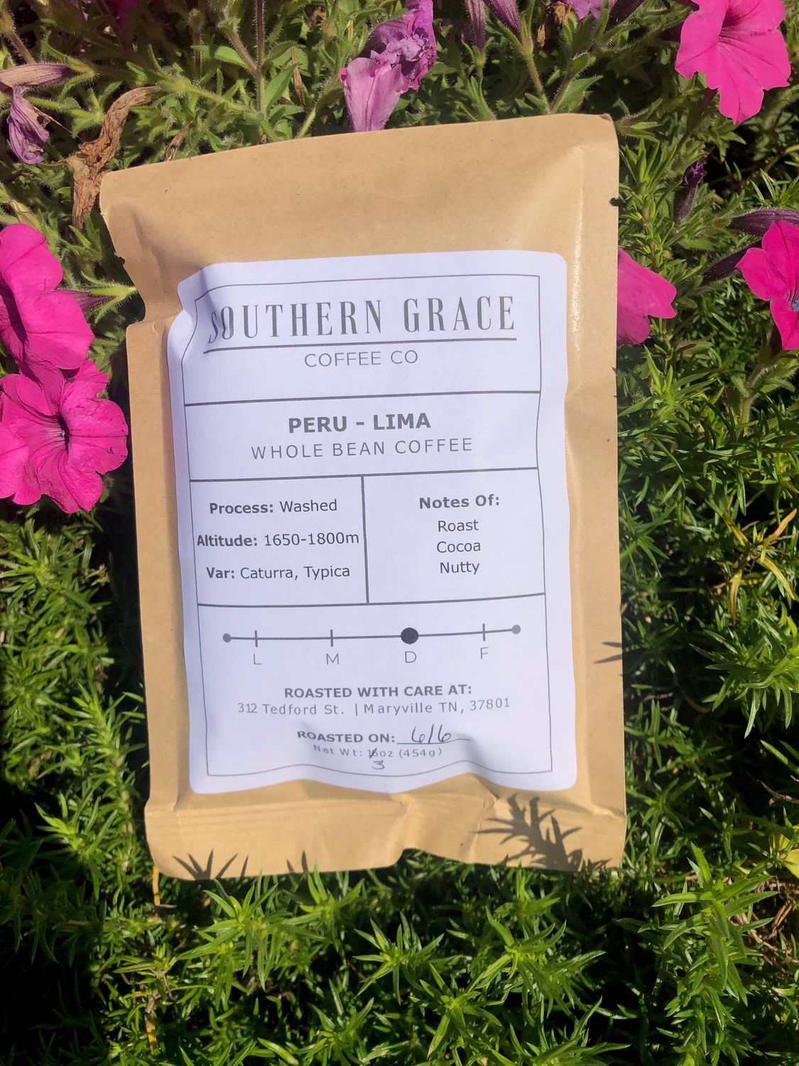 Peru-Lima-Whole Bean Coffee, Size: 3oz