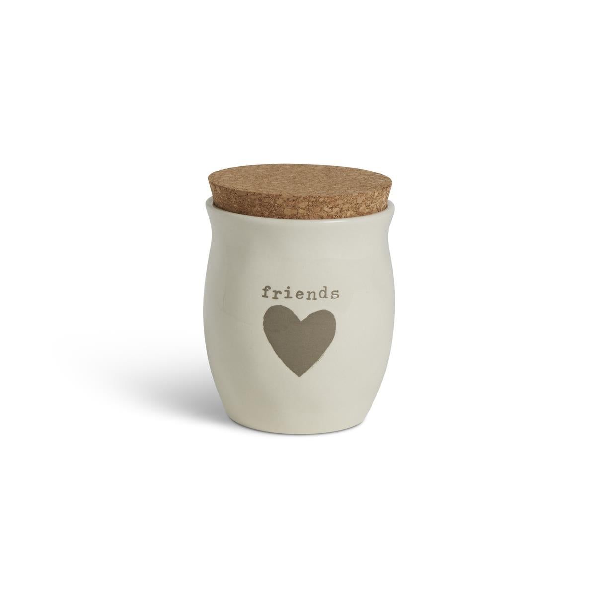 Friends Heart Candle
