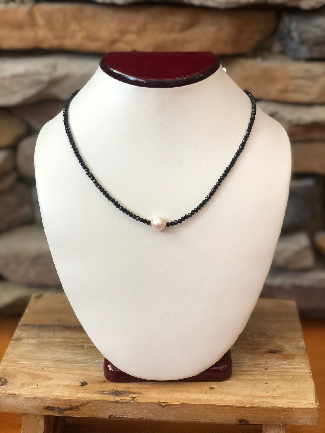 Sweet Simplicity Necklace, Style: Black