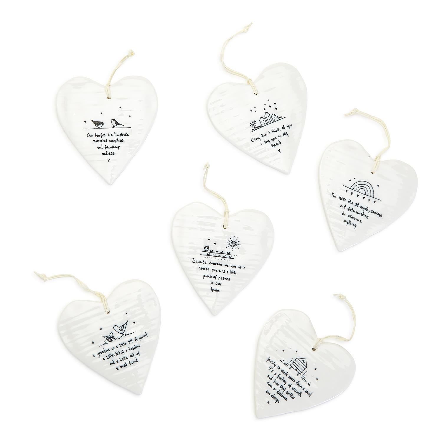 Assorted Heart Ornaments