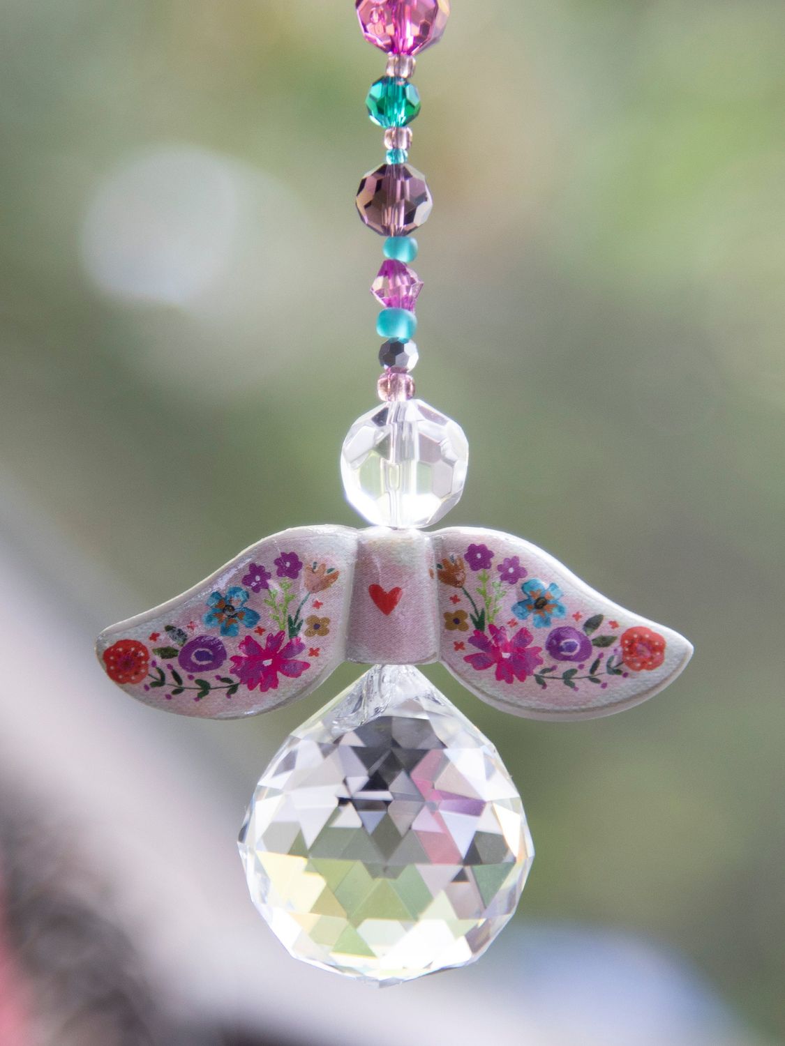 Angel Sun Catcher, Style: Multicolored