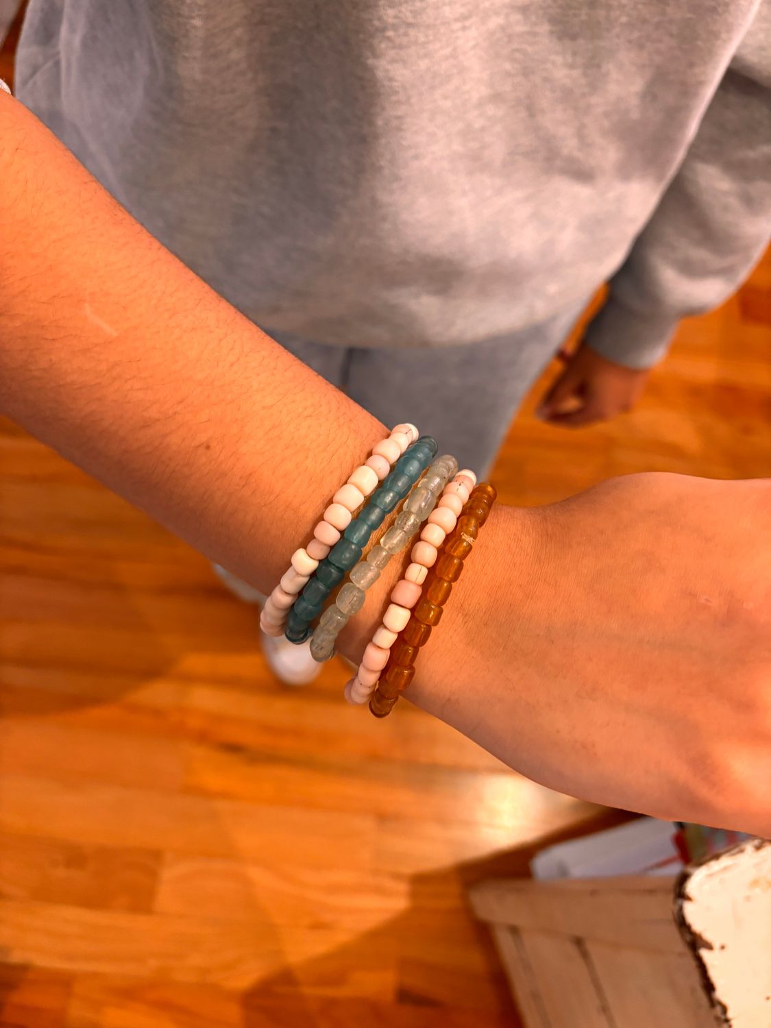 Java Glass Bracelets