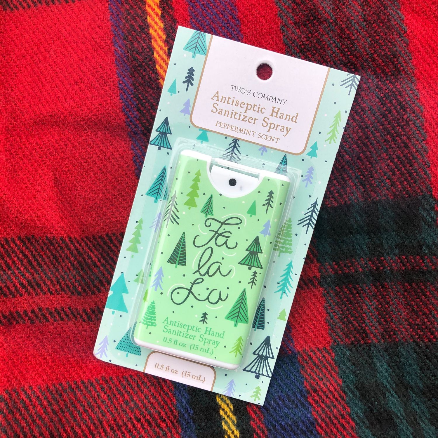 Christmas Hand Sanitizer Spray, Title: Fa La La
