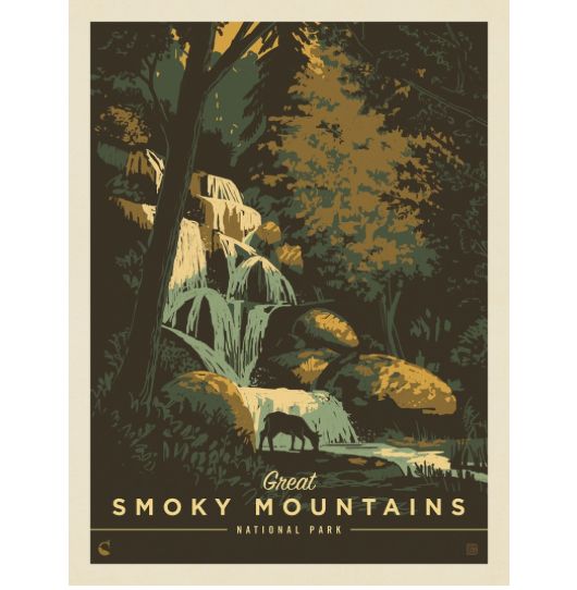 Great Smoky Mountains: Tranquility Art Print