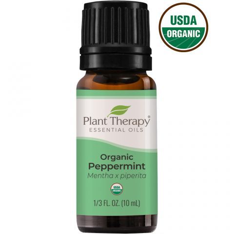 Organic Peppermint Essential Oil, Size: 10ML