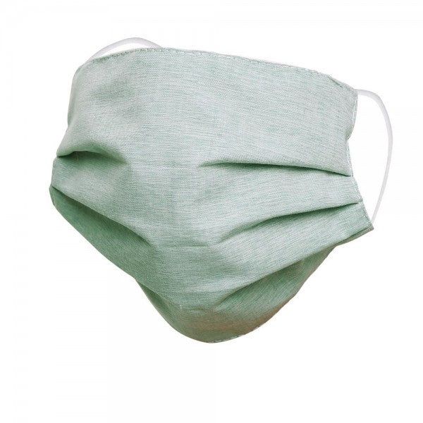 Pleated Adult Face Masks, Color: Mint