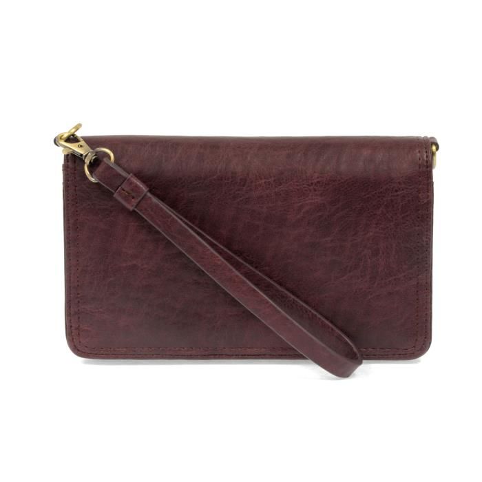 The Billie Mini Organizer Crossbody, Color: Aubergine