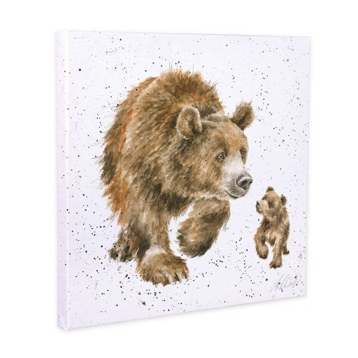 In My Footsteps Bears- Canvas