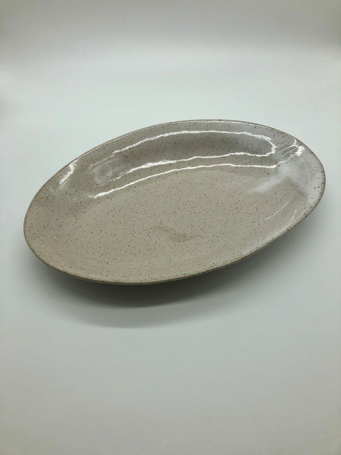 Ashley Pegram Pottery, Title: Oval Serving Platter