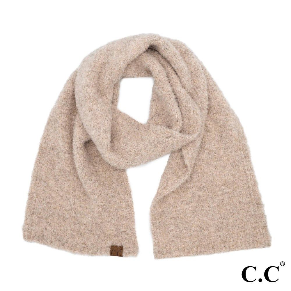 Boucle Scarf, Color: Beige