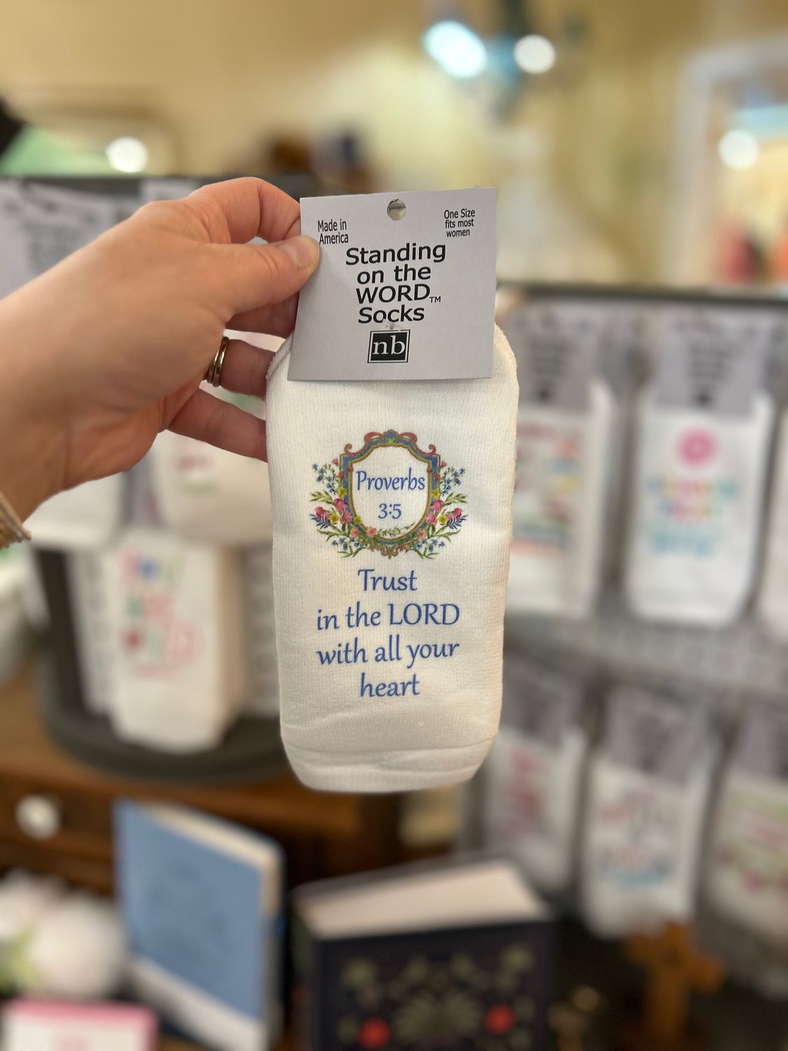 Trust in the Lord- Socks