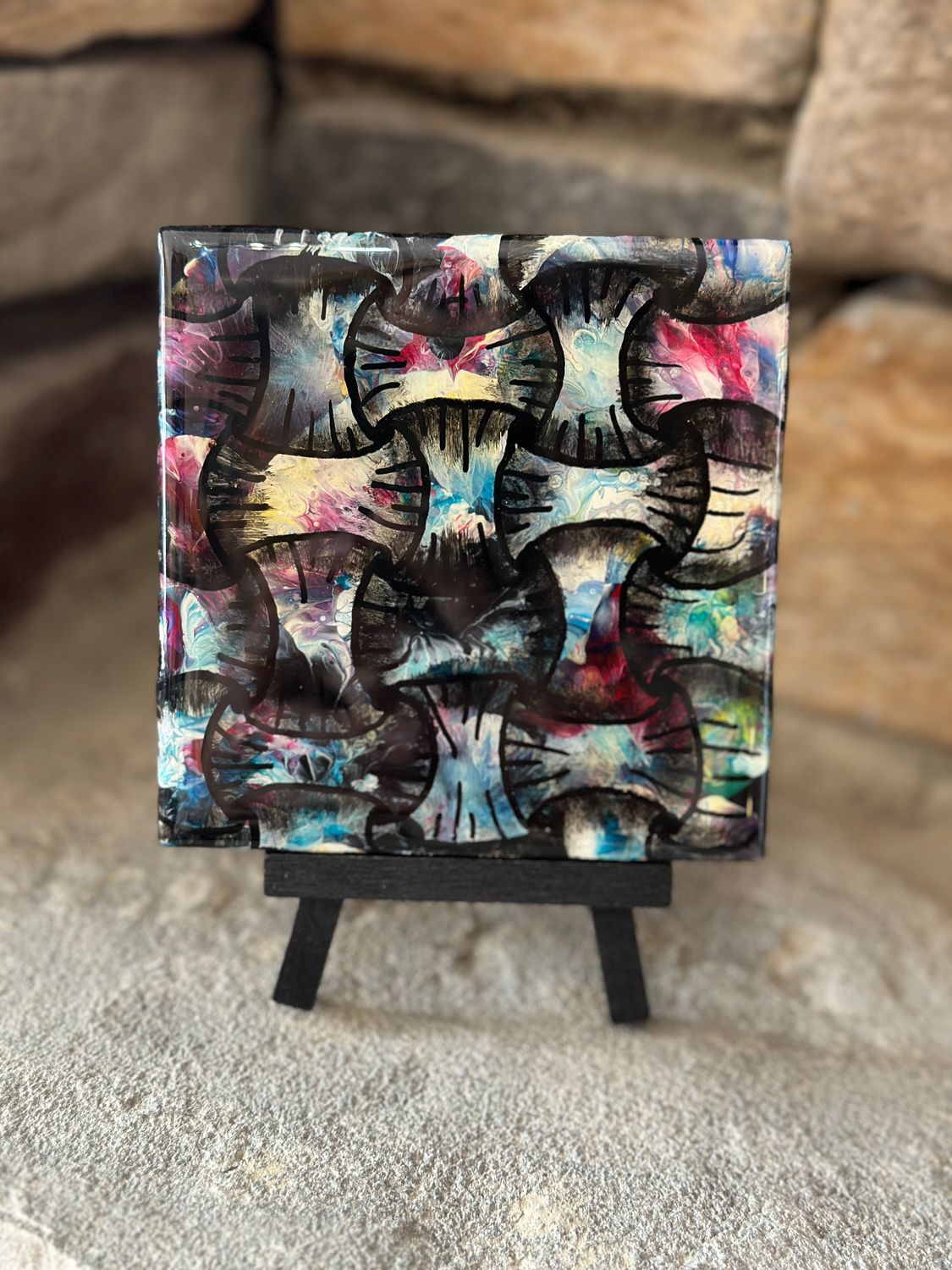 Handpainted Tile - Small, Style: Style 1