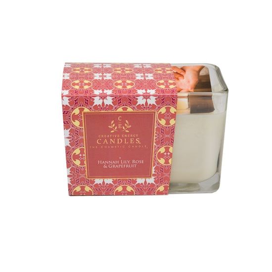 Hannah Lily, Rose, and Grapefruit: 2-in-1 Soy Lotion Candle