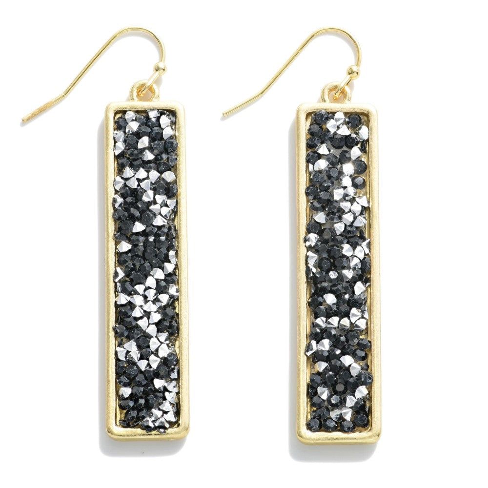 Antoinette Earrings, Color: Black Shimmer