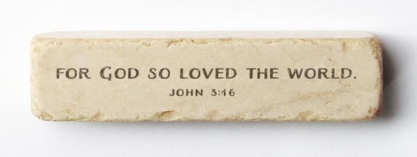Quarter Scripture Stones