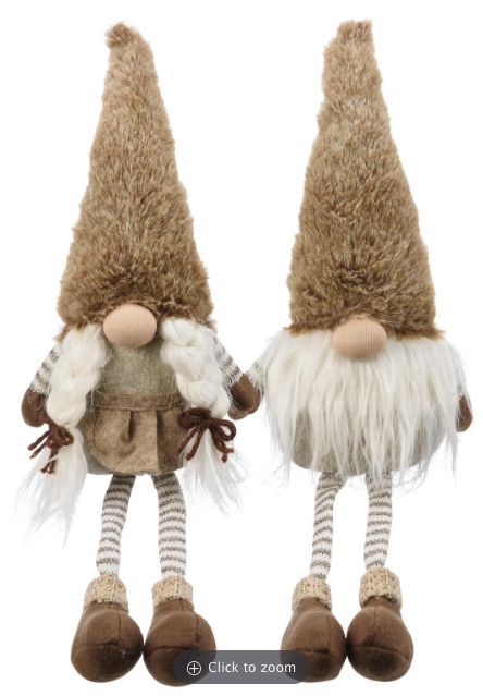 Gnome Couple Sitters