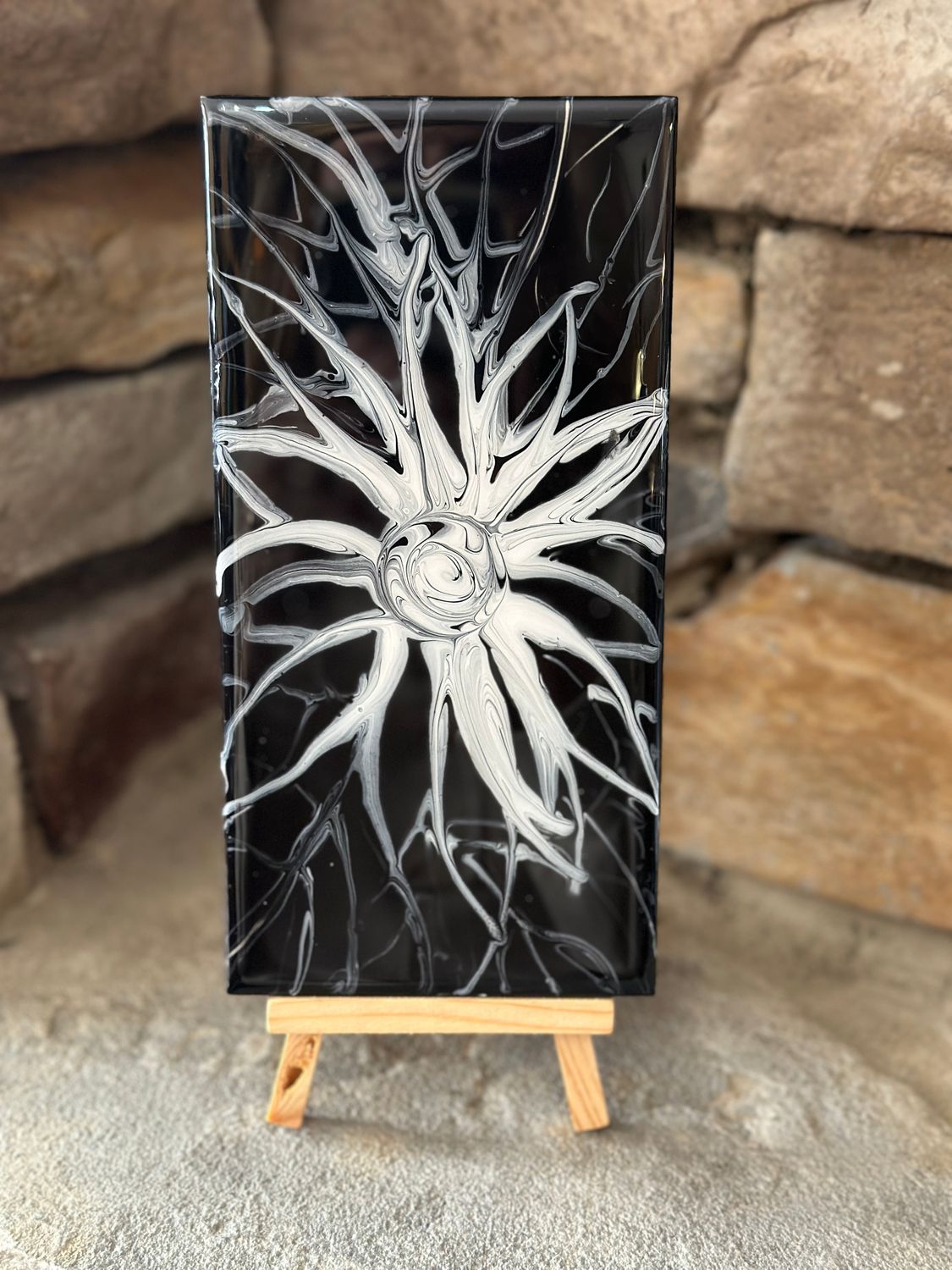 Handpainted Tile - Rectangular