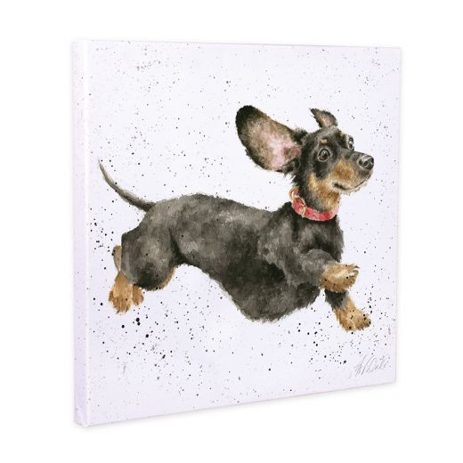 The Friday Feeling Dachshund Canvas