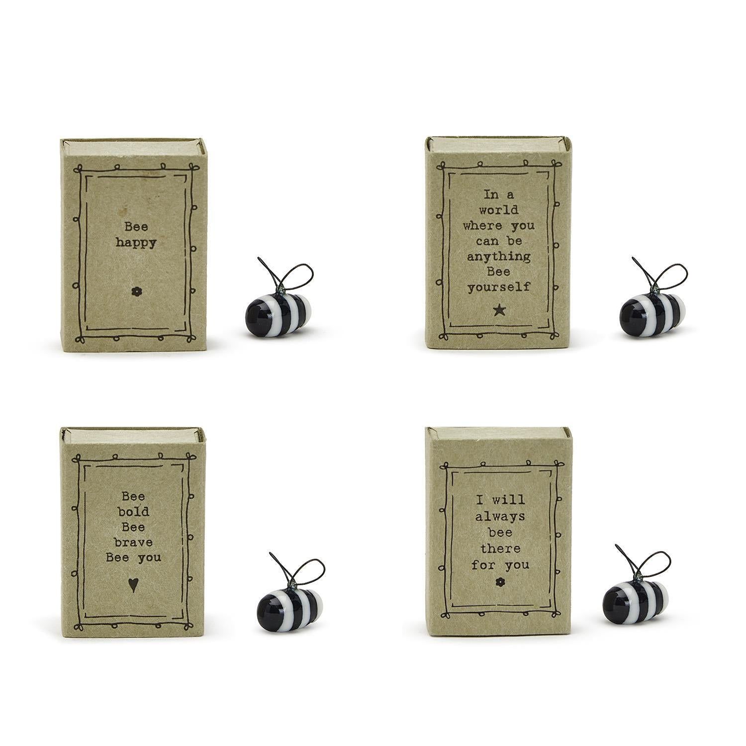 Assorted Matchbox Bees in Gift box
