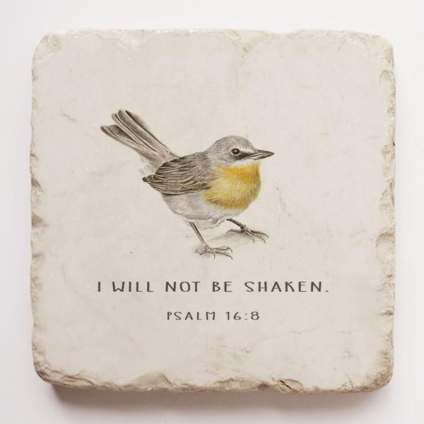Psalm 16:8 Stone- I will not be shaken