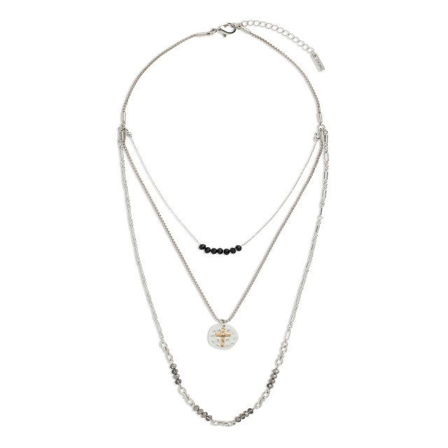 Beaded Prayer Necklaces, Color: Black