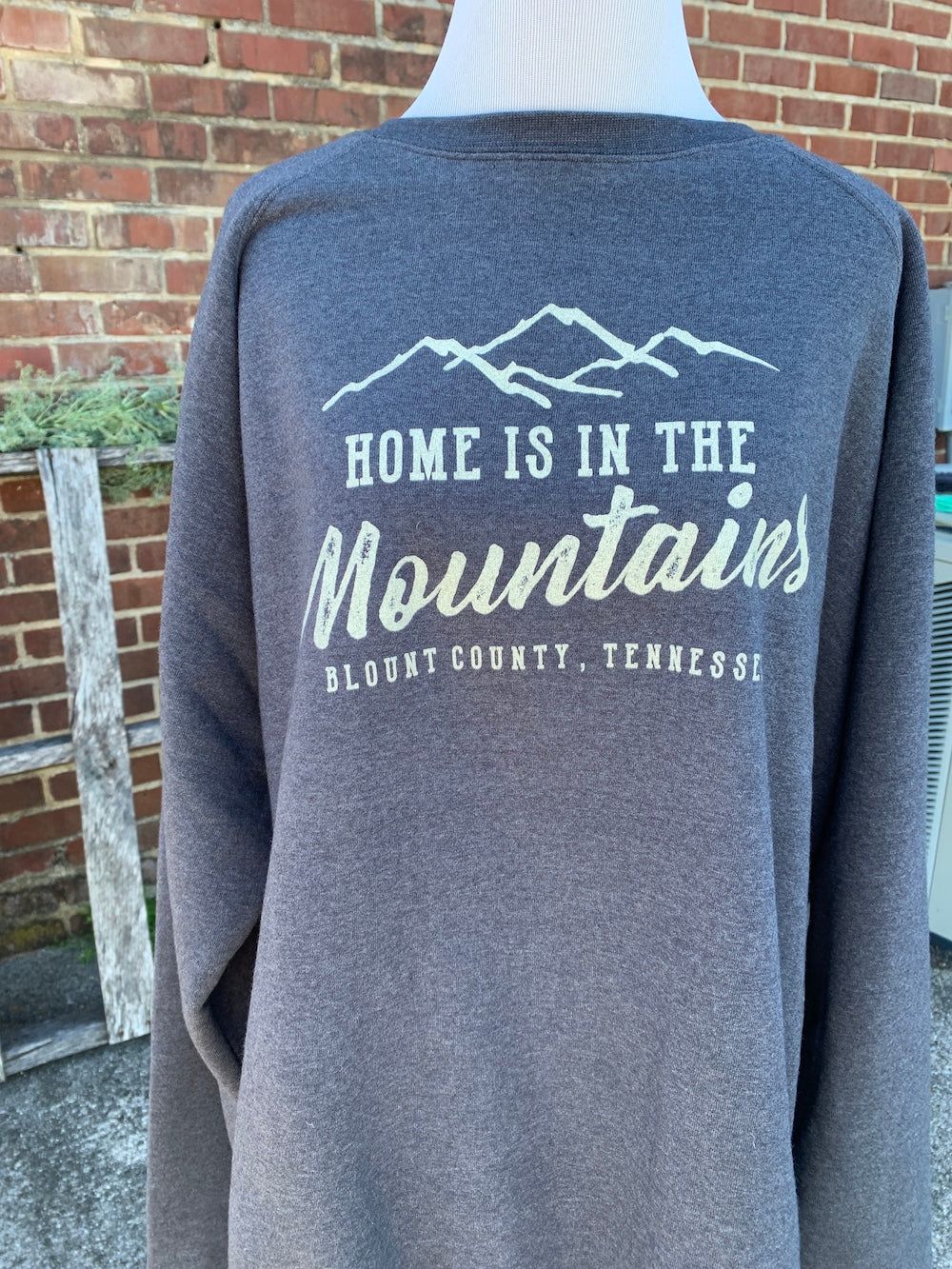 SALE- Home is in the Mountains Crewneck Sweatshirt