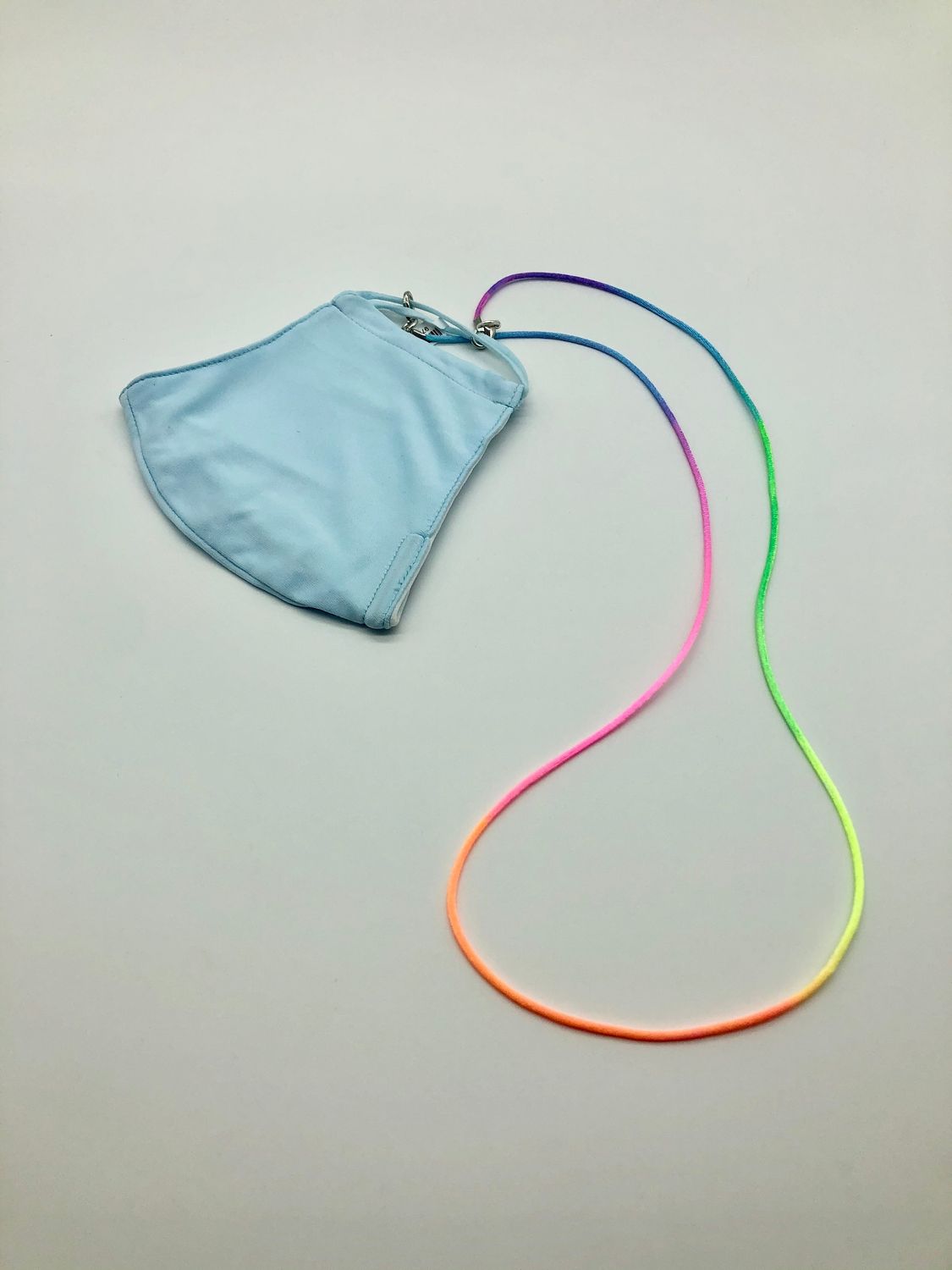 Mask Necklace, Style: Multi-Colored Cord