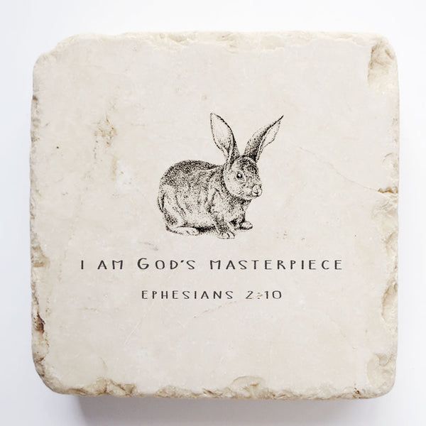 Ephesians 2:10 I Am God's Masterpiece Scripture Stone