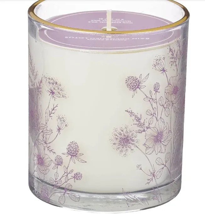 Always Be Joyful Glass Candle