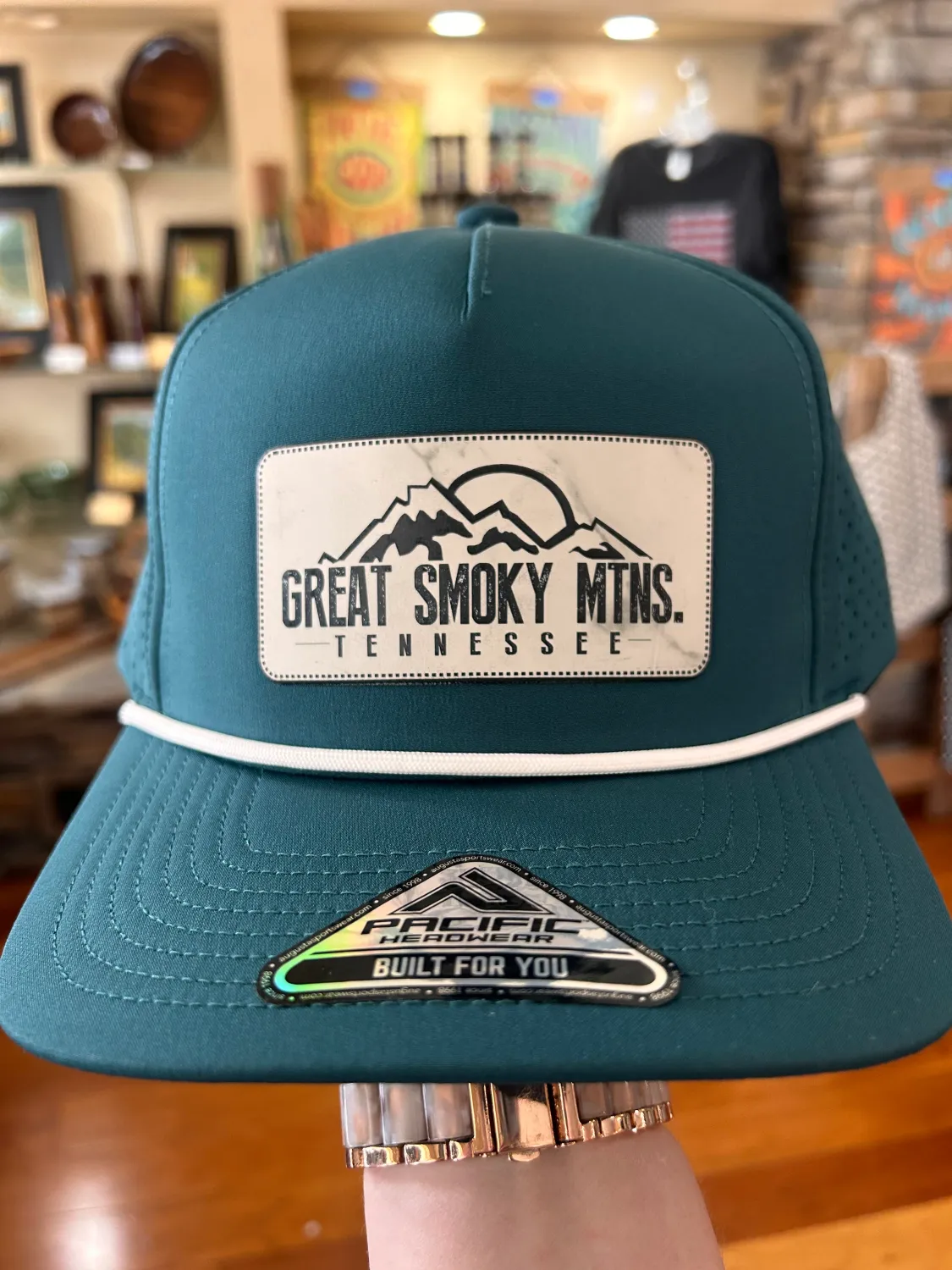 Great Smoky Mtns. Tennessee Patch Hat