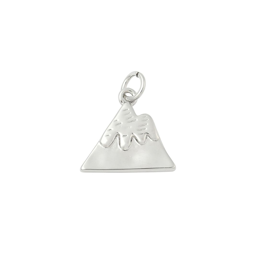Silver Mountain Peak Charm