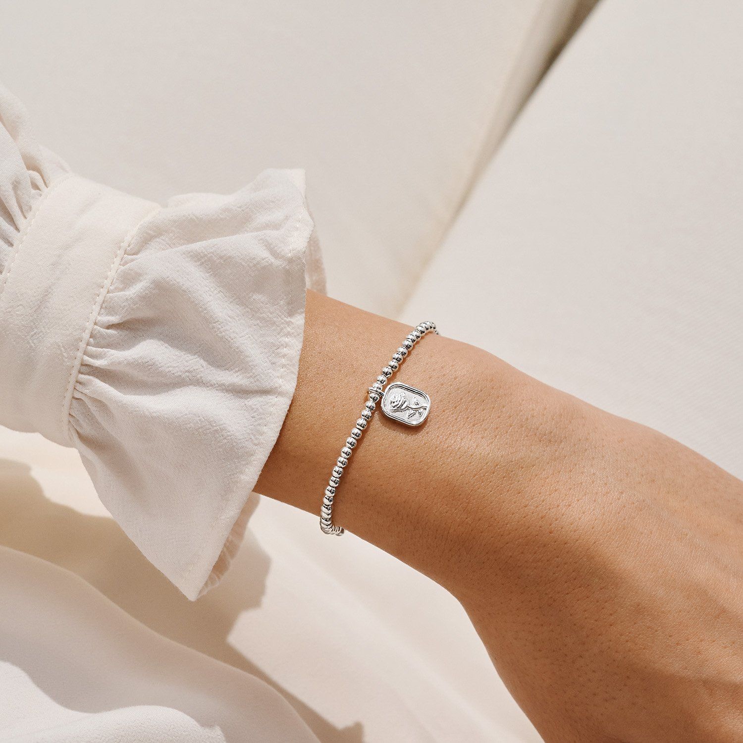 A LITTLE | YOU ARE ALL KINDS OF WONDERFUL | Silver Plated | Bracelet | 6 7/8" stretch