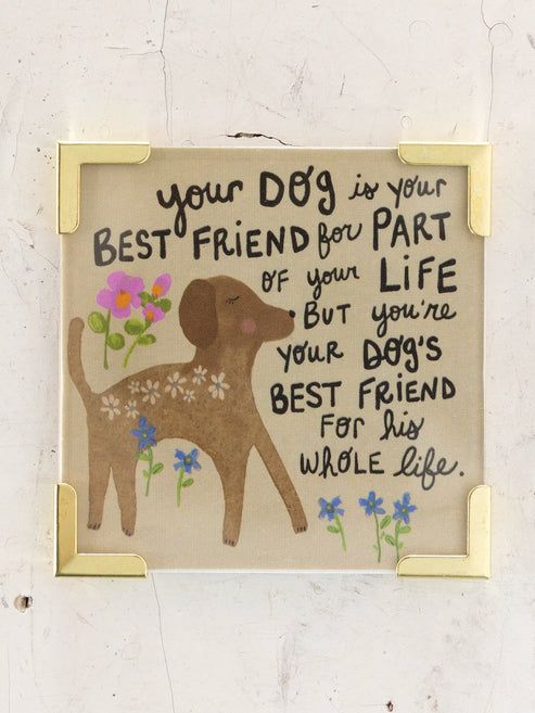 Corner Magnet Dog Best Friend