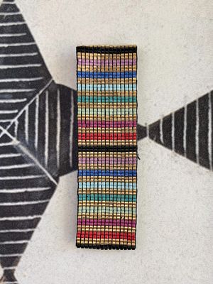 Beaded Linear Stretch Bracelet