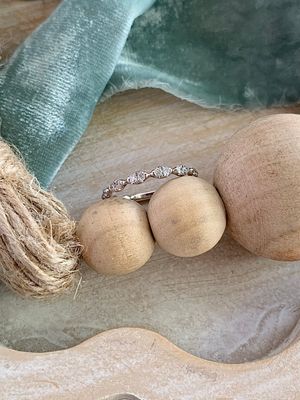 Persuasion Diamond 14k White Gold Band
