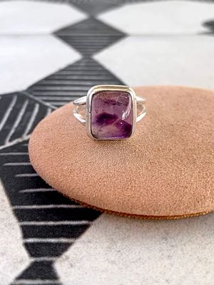 Divine Super Seven Silver Ring