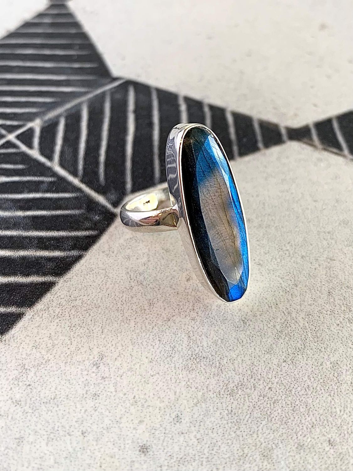 Spiritual Insight Labradorite Ring