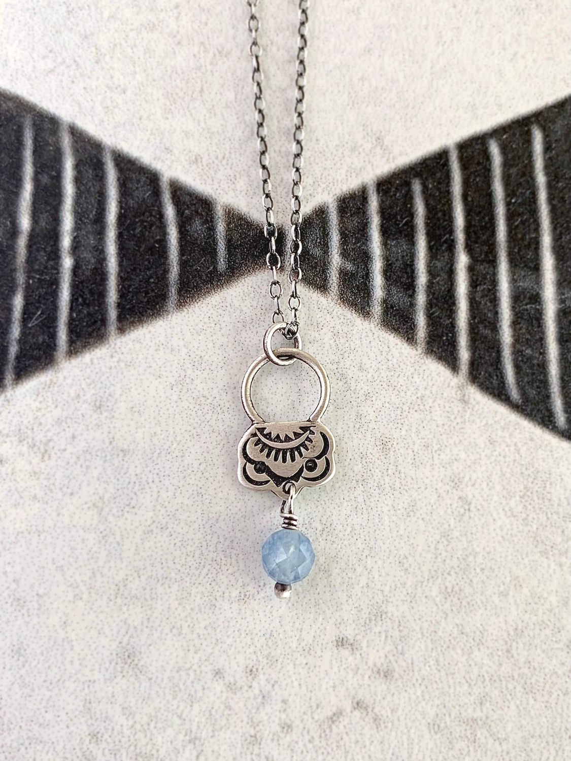 Kyanite Jolie Silver Necklace