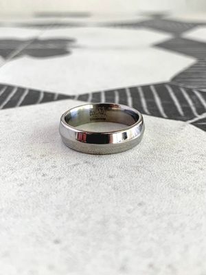 6mm Titanium Knife Edge High Polish Wedding Ring