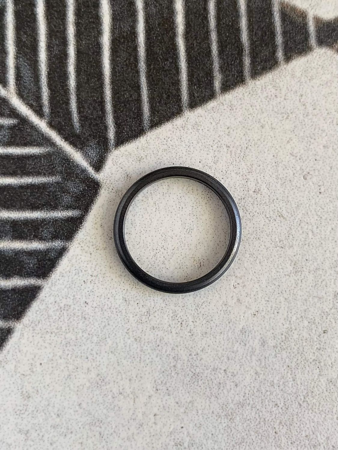 2mm Zirconium Matte Finish Wedding Band