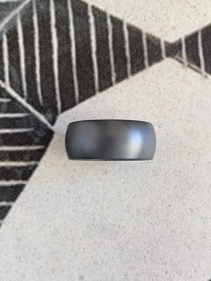 10mm Zirconium Matte Finish Wedding Band