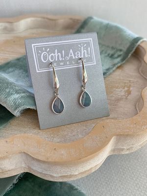 Australian Opal Silver Earring