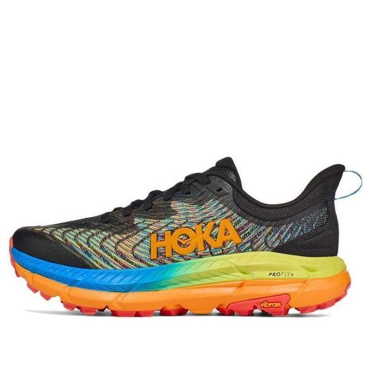 Hoka One One Mafate Speed 4 Black Multi-Color 1138472-BKML