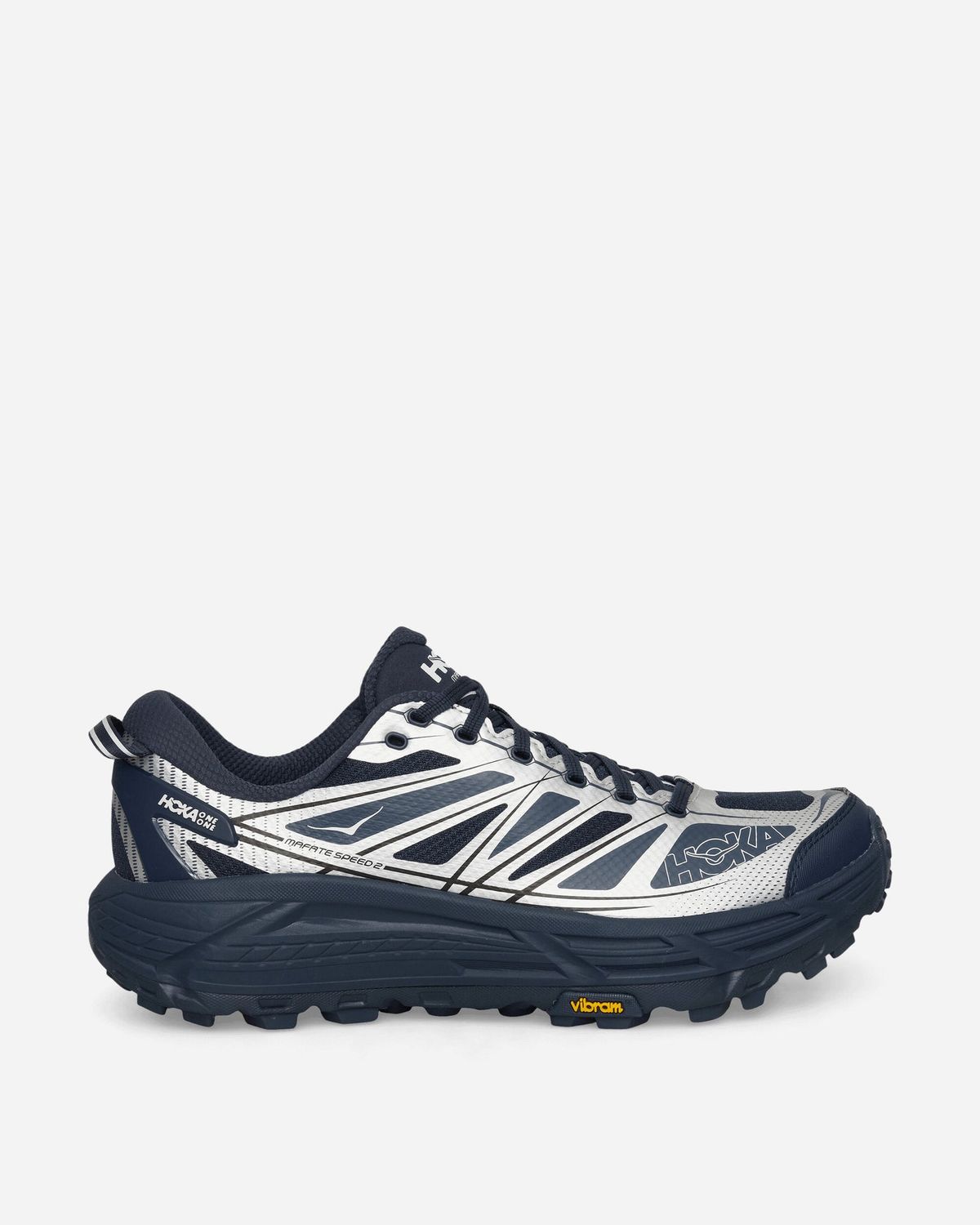 Hoka One One Mafate Speed 2 Varsity Navy Silver 1126851-VYNV